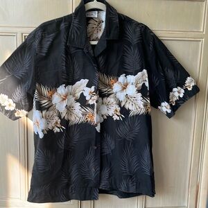 Pacific Legend Hawaiian Hibiscus tropical Shirt XL